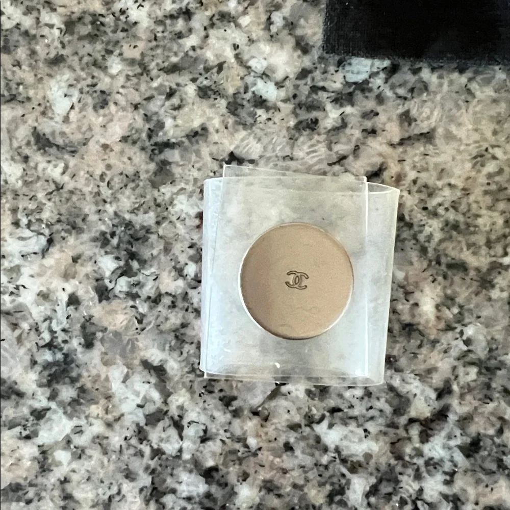 Vintage Chanel Vinyl and Palladium Ring